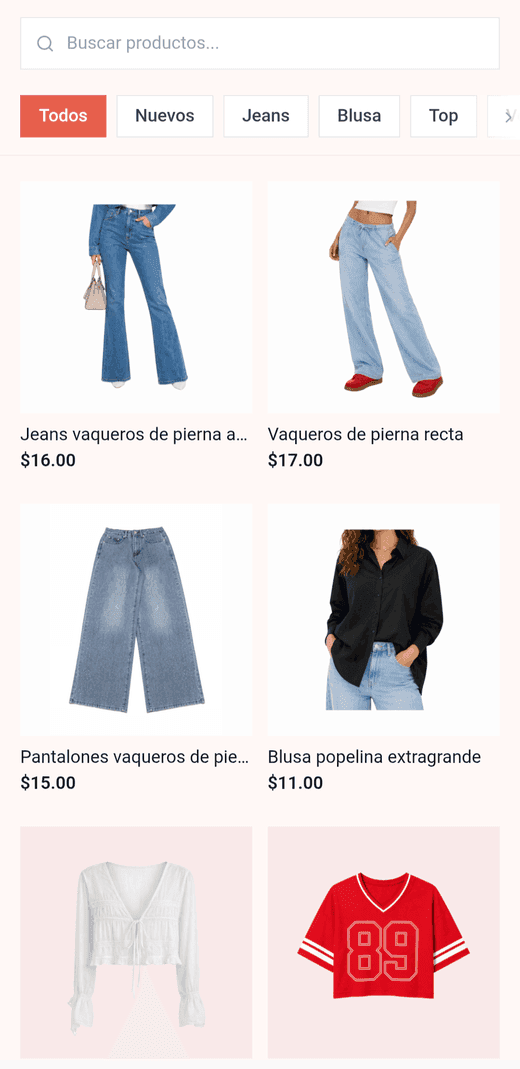 Explora tus productos